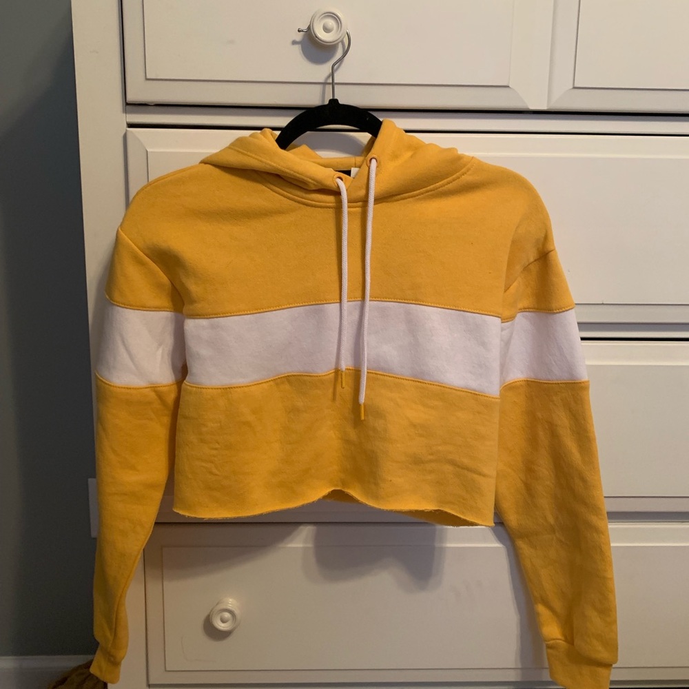 Garage cropped hoodie XXS